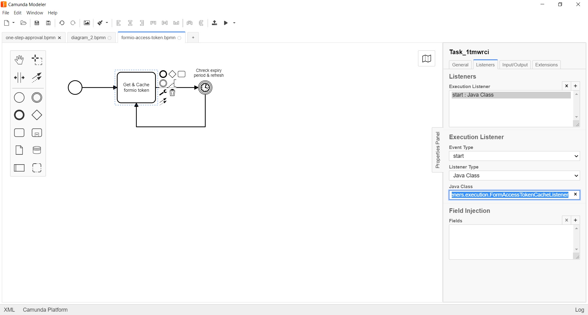 Form_Access_Token_Cache listener - Snapshot