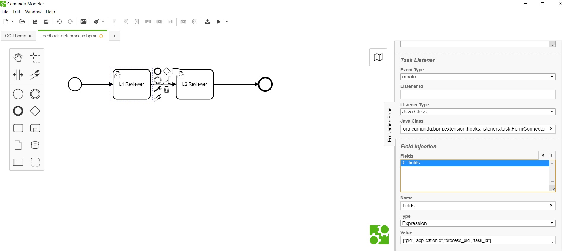 Form Connector listener - Snapshot